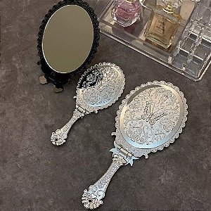 Espelhos de Mão Princesa 20cm