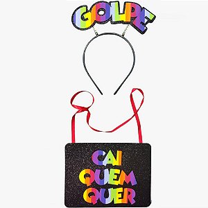 Kit Bloquinho de Carnaval Completo - Golpe, Cai Quem Quer