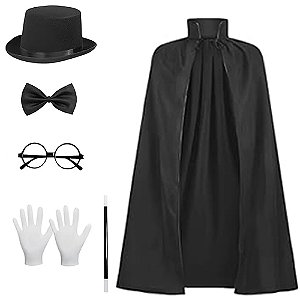 Kit Para Fantasia Adulto Mágico Completo Luxo