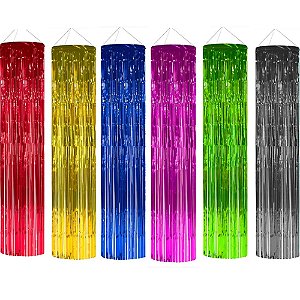 Lustre de Fitas de Rafia Metalizado 2 Metros x 30cm Largura