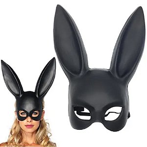 Máscara Coelha Luxo - Para Festas