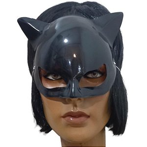 Máscara Mulher Gato de Plástico - Para Festas