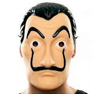 Máscara Plástica La Casa de Papel - Para Festas