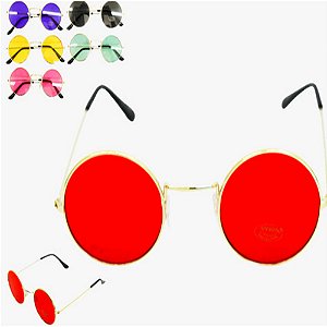 Óculos Hippie Colorido - Para Festas