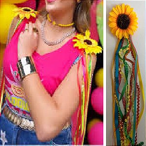 Par de Ombreira de Girassol