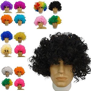 Peruca Pixaim cor Única - Para Festas