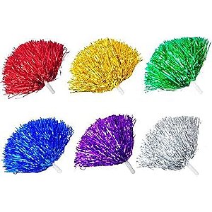 Pompom Metalizado Cores Sortidas
