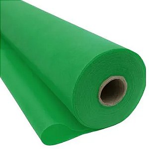 Rolo de Tule com 50 Metros e 1,20 Metros de Largura Verde Bandeira