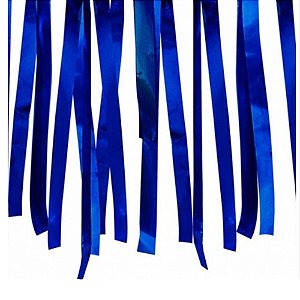 Varal de Fitas Metalizadas 10 Metros Azul