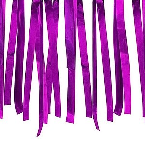 Varal de Fitas Metalizadas 10 Metros Rosa Pink