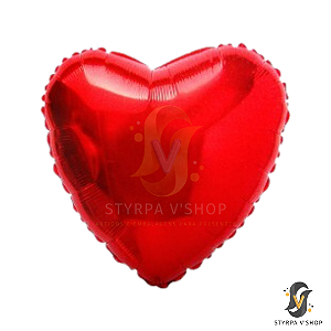 Coração Metalizado 45Cm