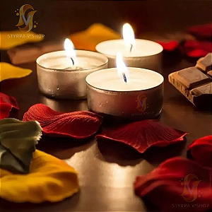 Vela Flutuante com Suporte de Alumínio