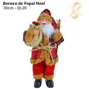Boneco de Papai Noel 30CM QL20