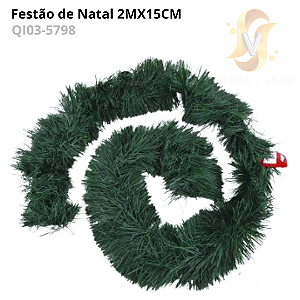 Festão de Natal 2MX15CM