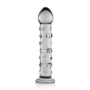 PLUG ANAL EM VIDRO GLASS ROMANCE