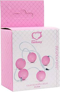 COLAR TAILANDES 5 BOLAS