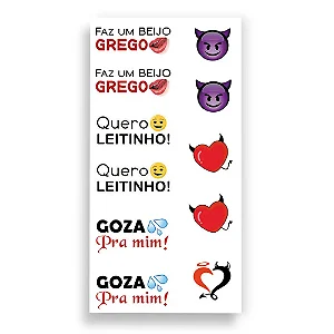 TATUAGEM EROTICA BEIJO GREGO