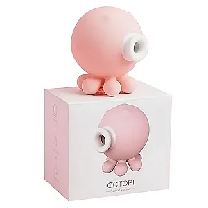 OCTOPI ESTIMULADOR DE CLITORIS FORMA DE POLVO COM 10 MODOS DE SUCÇÃO