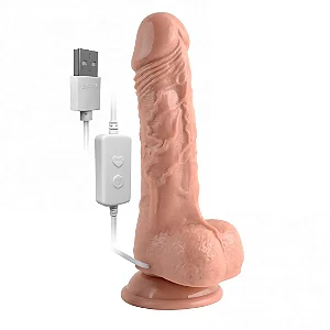 PROTESE COM VIBRO VAI E VEM COM AQUECIMENTO