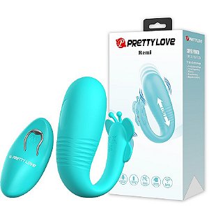 Vibrador de Casal com Controle Remoto / Vai e vem - Pretty Love