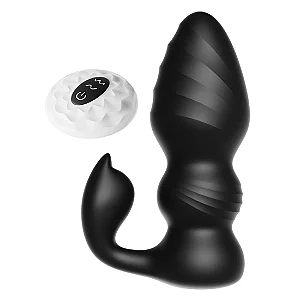 Plug Anal com 7 Modos de Vibração e Controle Remoto