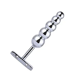 Plug Anal em Aço Escalonado