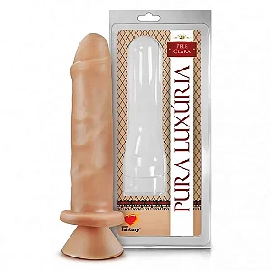 PRÓTESE REALÍSTICA S/VIBRO C/ VENTOSA 17,4X4CM