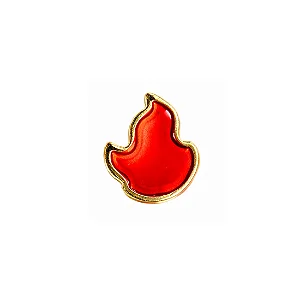 Pingente de Fogo para Calcinha Personalizável