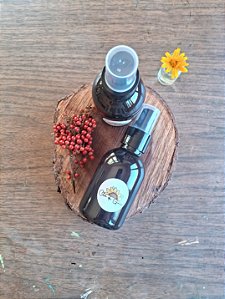 Spray de Pimenta-Rosa e Lavanda