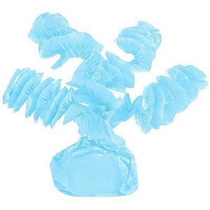 Papel Para Balas Rococó Liso Azul Claro - 40 Un