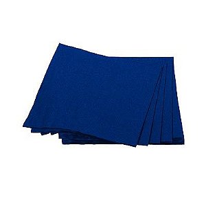 Guardanapos de Papel 24cmx24cm Liso Azul Royal - 20 Un