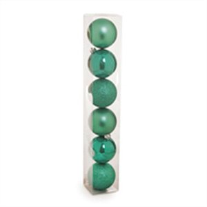 Bola Fosca Texturizada Vazada Nude 8 cm (Bolas) - 6 Peças