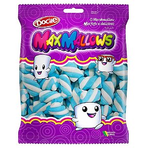 Pacote Maxmallows Twist Azul/Branco Baunilha - 250g