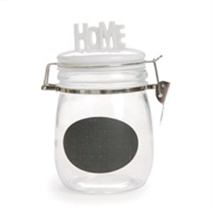 Potes Tentação - Pote de Vidro Home Branco - Pacote - 4 un
