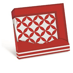 Tropic - Guardanapo Vermelho Neutro 25cm 20 Un