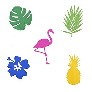 Aplique Artesanal Flamingo G - 05 Un