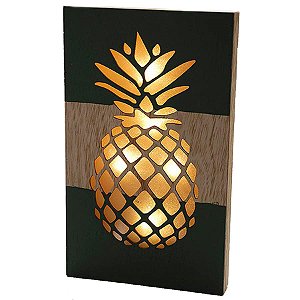 Quadro Luminoso Abacaxi para Decoração