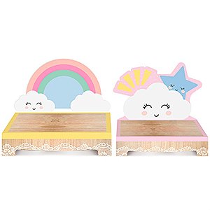 Festa Chuva de Amor - Kit Suporte para Doces 02 Un