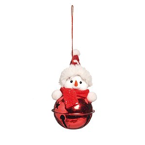 Boneco de Neve Nó Guizo Vermelho - 1 Un