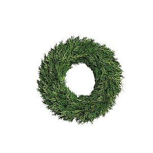 Guirlanda de Natal Pinheiro Verde 36 cm