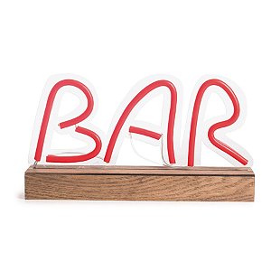 Luminoso Bar com 1 Led Vermelho 2 AA