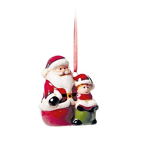 Papai Noel com Menino Vermelho - 1 Un