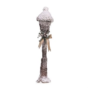 Poste de Chalé Nevado Branco 80cm (Chalé)