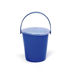 Baldinho Liso Azul Escuro 10x11