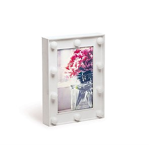 Porta Retrato com Led Branco 14x3x19