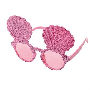 Acessório Óculos Sereia Rosa