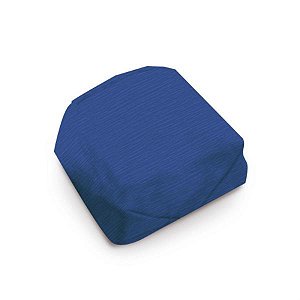 Bem Casado Papel Crepom Azul Intenso 16x16 - 40 Un