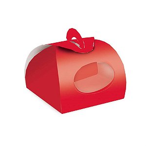 Forminhas para Doces Valise Liso Vermelho - 24 Un