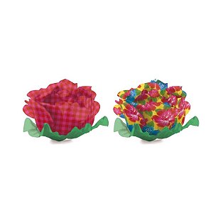 Forminhas para Doces Lisianto Compose Flores - 24 Un