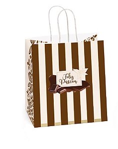 Sacola Papel para Um Meio Ovo Chocolate 350g